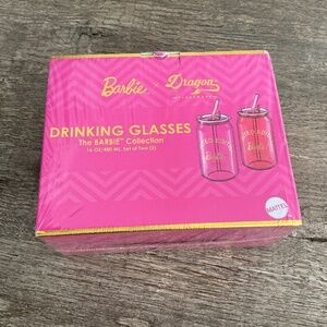 Barbie X Dragon Glassware Limited Edition Drinking Glasses